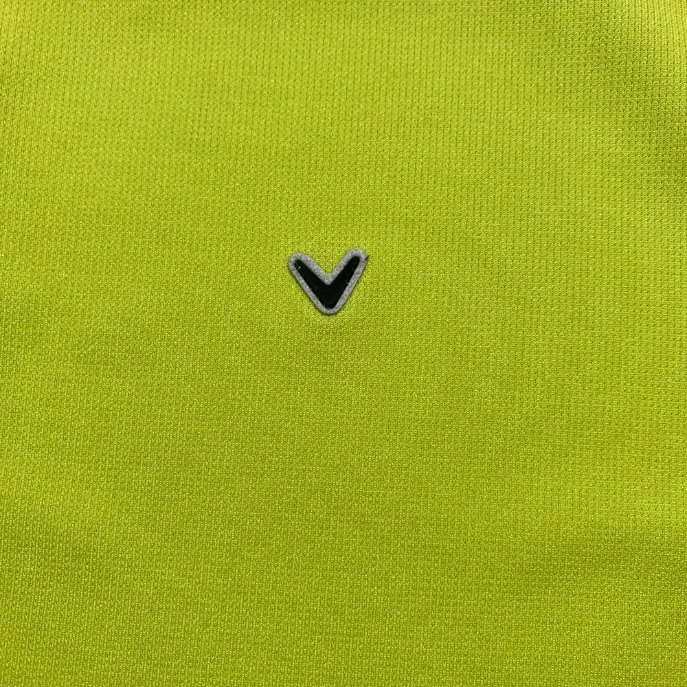 Callaway Men's Golf Polo Shirt Size L Green Short Sleeve Emb Logo‎